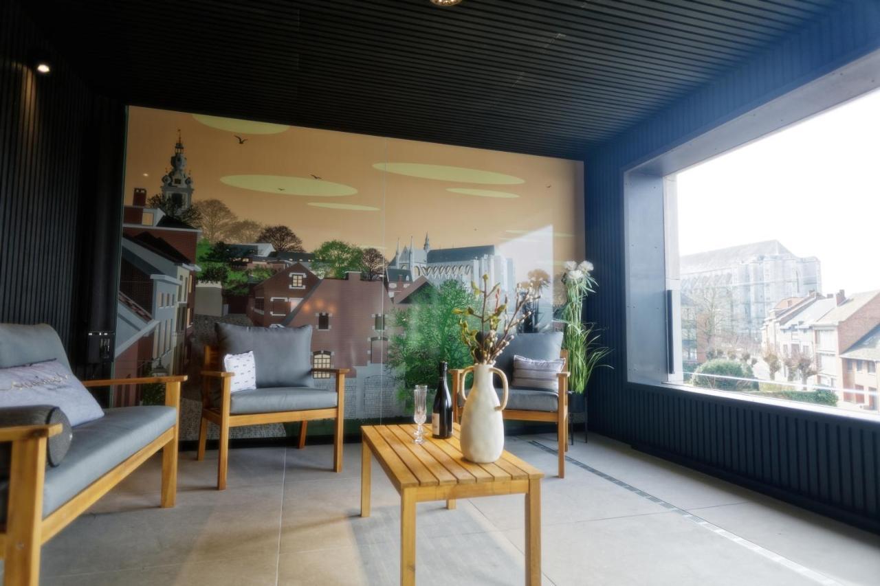 Les Terrasses De Sainte Waudru Aparthotel Mons Luaran gambar